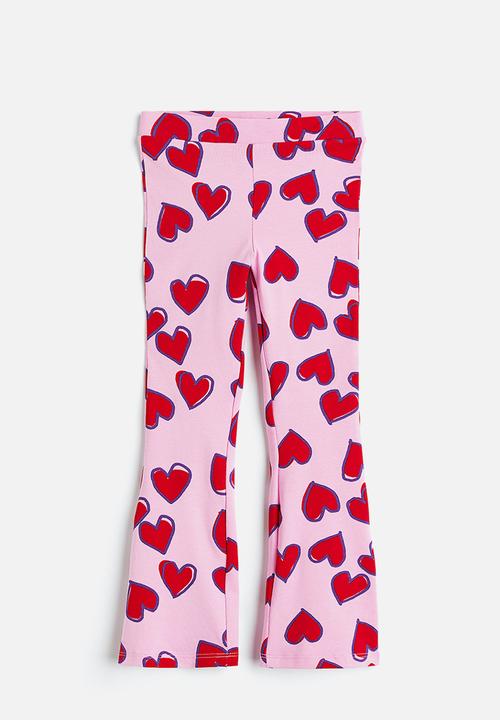 H&M - Flared leggings - pink