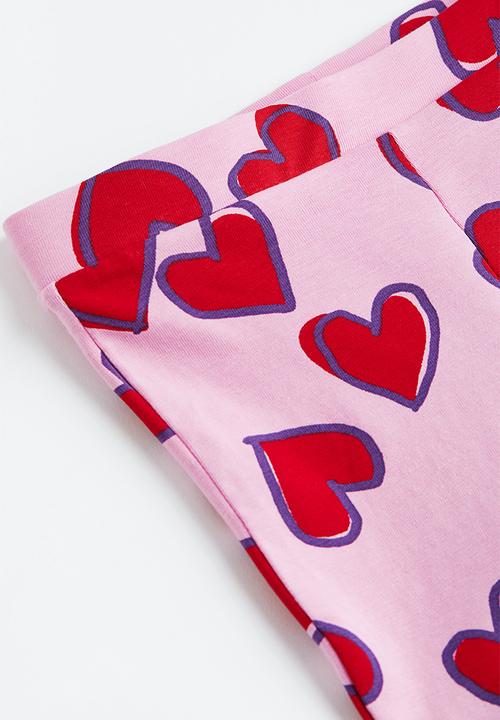 H&M - Flared leggings - pink