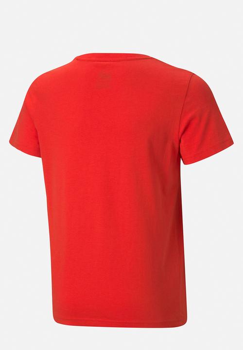 PUMA - Ess small logo tee b - high risk red
