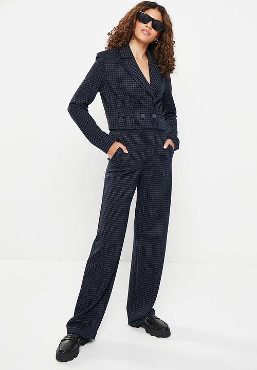 Me&B - Ponti trousers - navy check