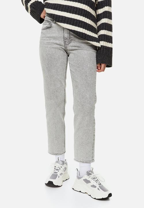 H&M - Slim regular ankle jeans - light grey