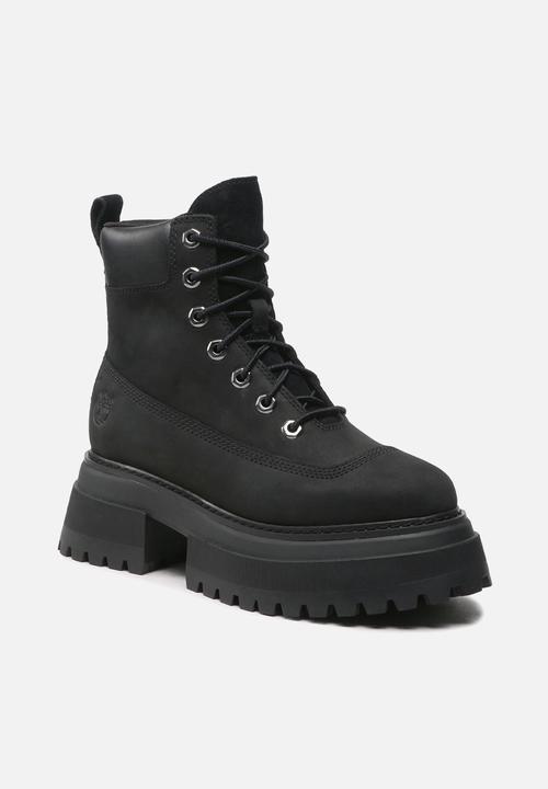 Timberland - Sky 6in lace up - black nubuck
