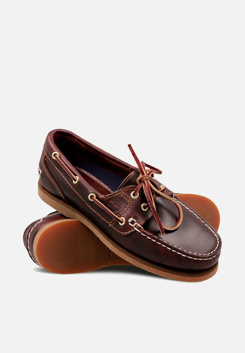 Timberland - Classic boat amherst 2 eye boat shoe - brown