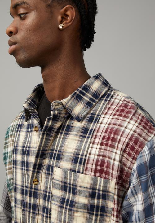 Factorie - Vintage thrift check shirt - multi checks