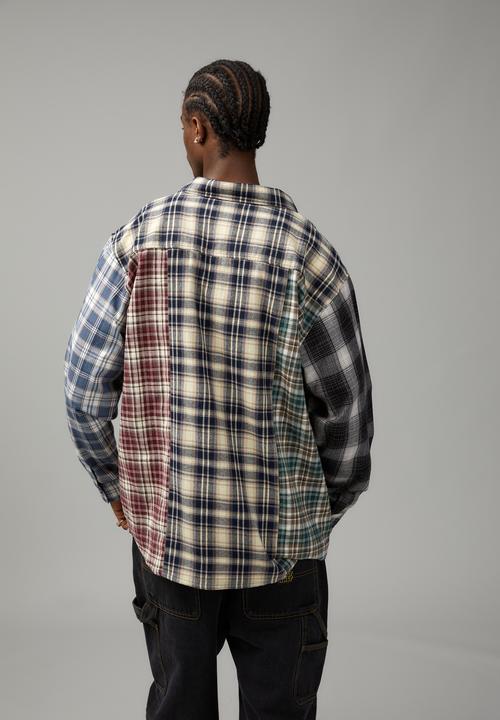 Factorie - Vintage thrift check shirt - multi checks