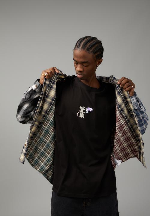 Factorie - Vintage thrift check shirt - multi checks