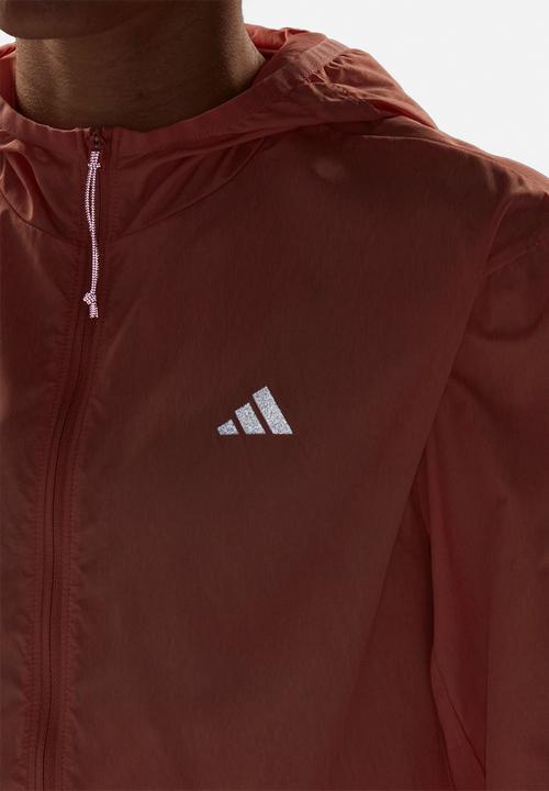 adidas Performance - Run it jacket - wonder clay