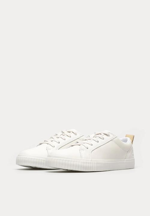 Timberland - Newport bay leather toe ox - white