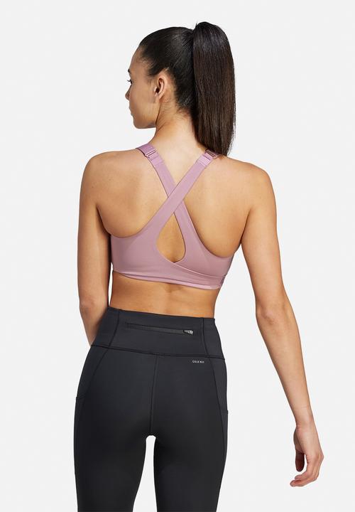 adidas Performance - Fast l hs bra - wonder orchid