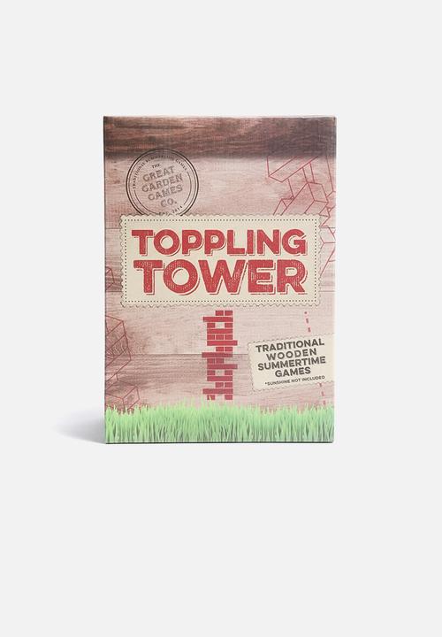The Great Garden Games Co. - Giant toppling tower