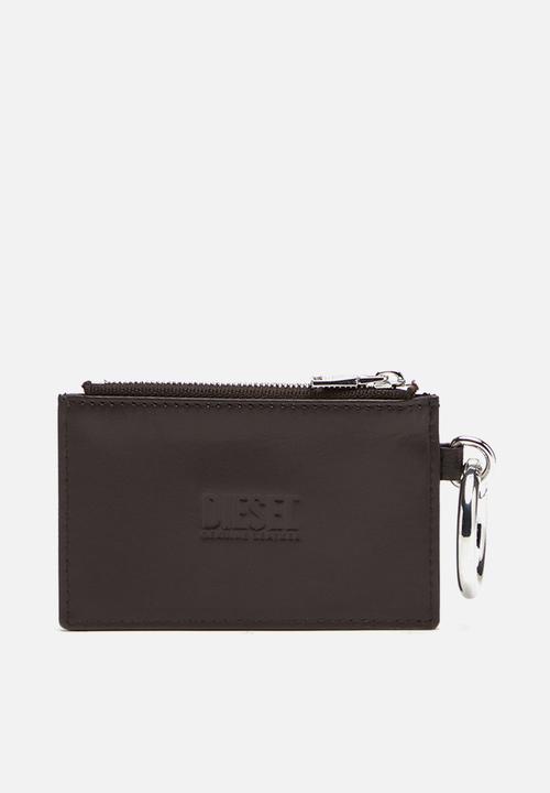 Diesel  - Hissu evo card pouch wallet - brown 