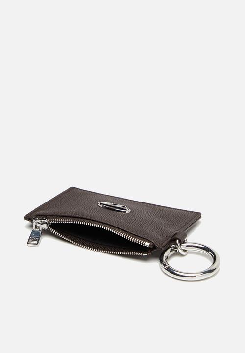 Diesel  - Hissu evo card pouch wallet - brown 
