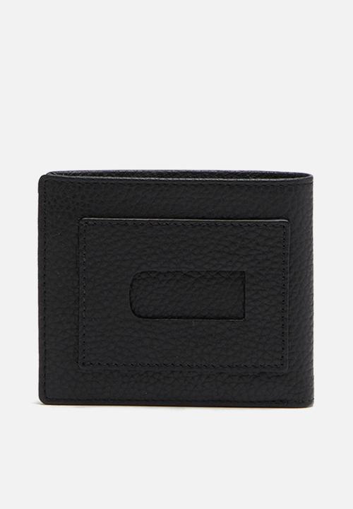 Diesel  - Hissu flag bi-fold coin s wallet - black