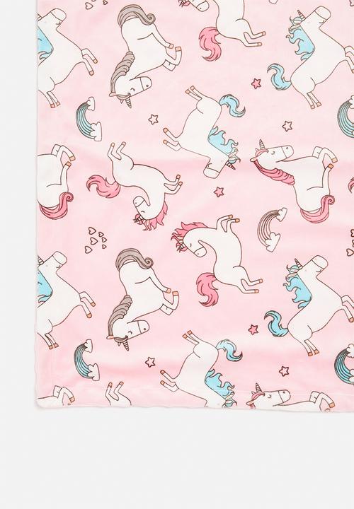 Pop Candy - Unicorn blanket - pink
