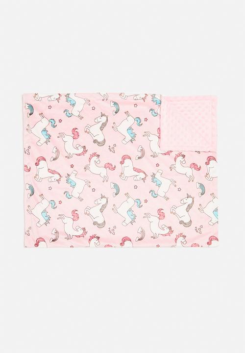 Pop Candy - Unicorn blanket - pink