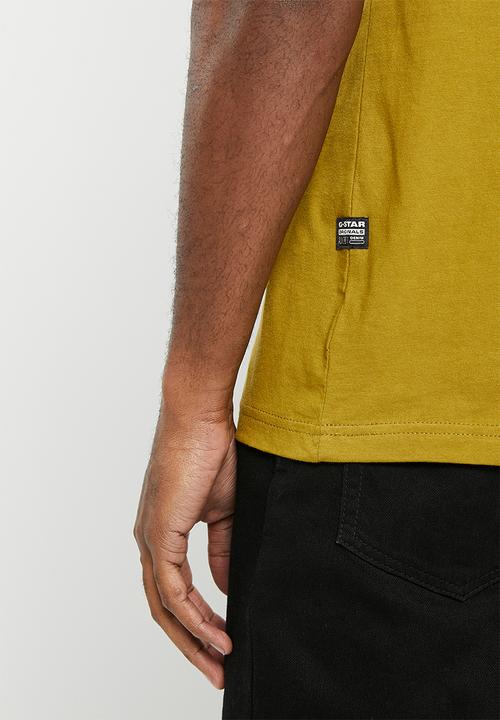 G-STAR - Industrial G r t Mu compact jersey - gold olive