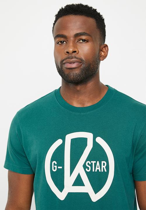 G-STAR - Circle graw r t - laub Mu compact jersey - bright billet green