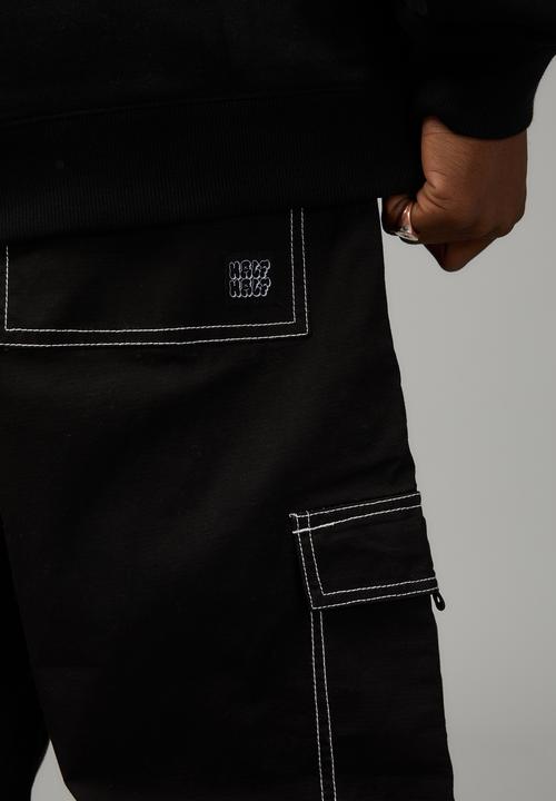 Factorie - Relaxed utility pant - black