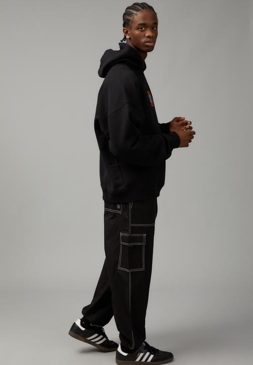 Factorie - Relaxed utility pant - black