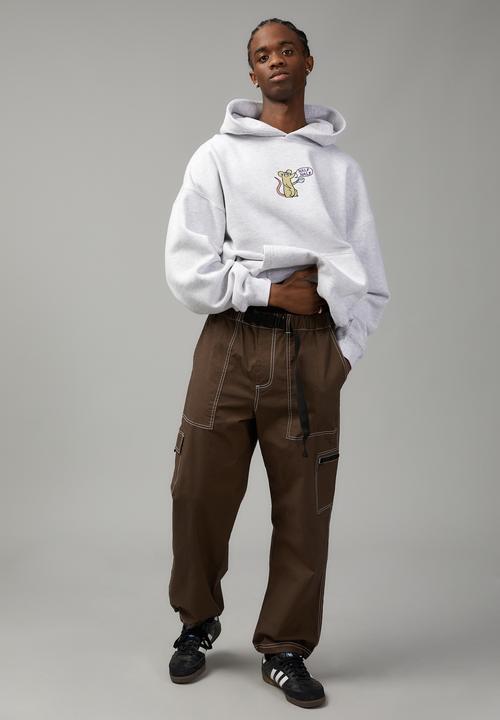 Factorie - Relaxed utility pant - bracken brown