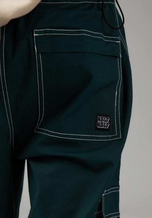 Factorie - Relaxed utility pant - vibrant teal