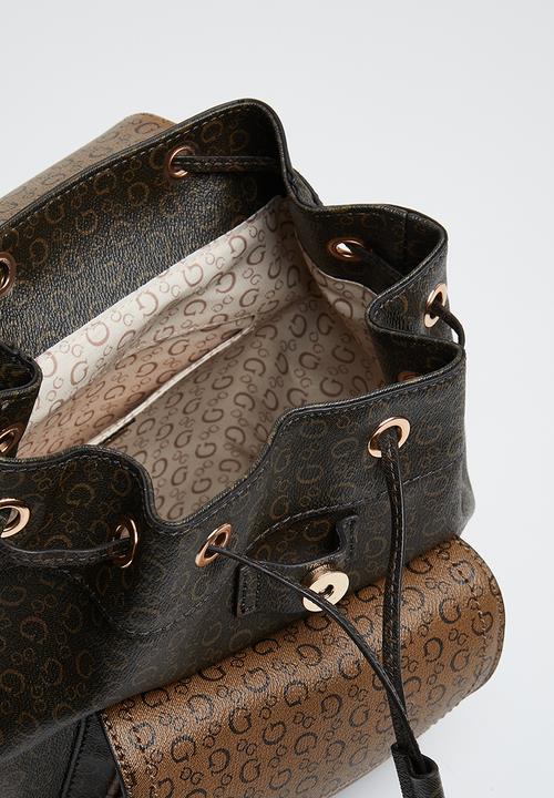 GUESS - Berritt backpack - natural multi