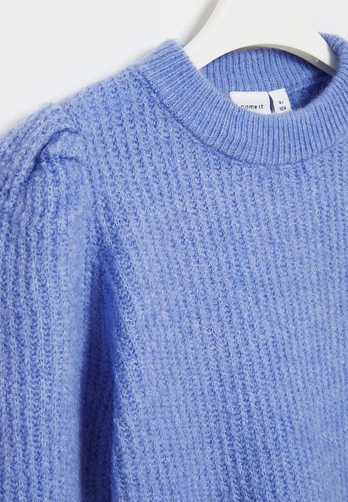 Name It - Spain long sleeve knit camp - jacaranda blue