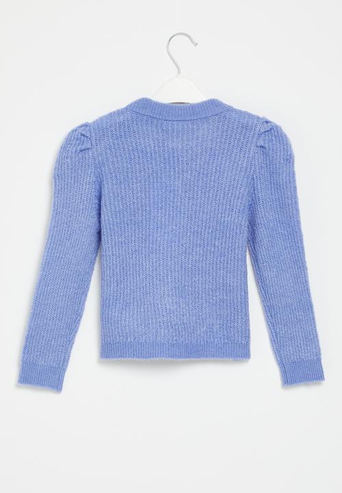 Name It - Spain long sleeve knit camp - jacaranda blue