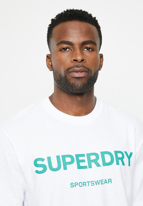 Superdry. - Code core sport tee - optic