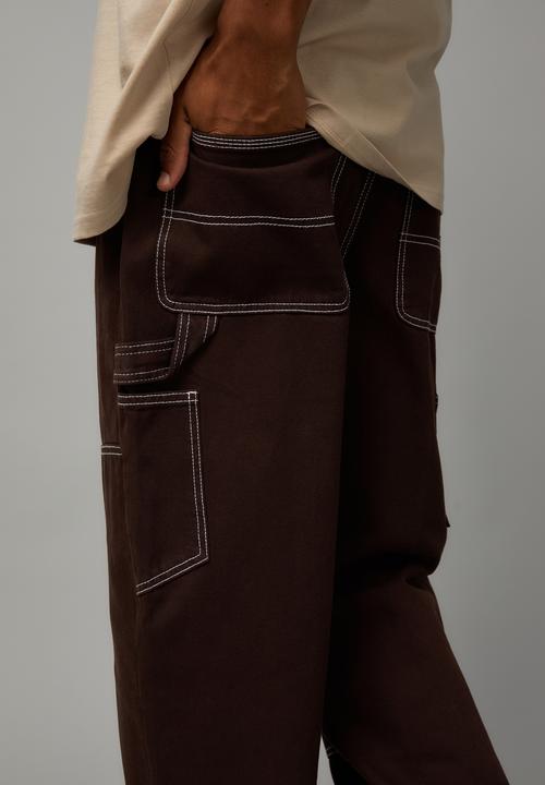 Factorie - Clean baggy jean - chocolate torte