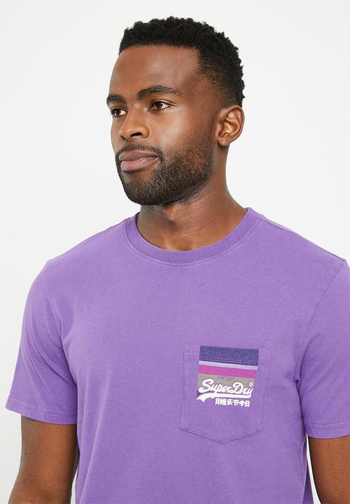 Superdry. - Vintage vl cali tee - ontario purple