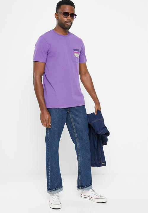Superdry. - Vintage vl cali tee - ontario purple