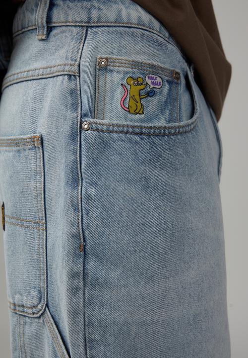 Factorie - Baggy painter jean - worn out bleach