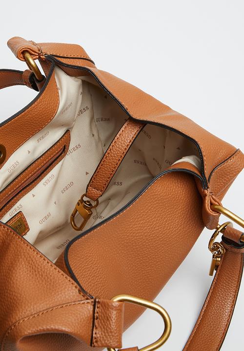 GUESS - Becci carryall - cognac