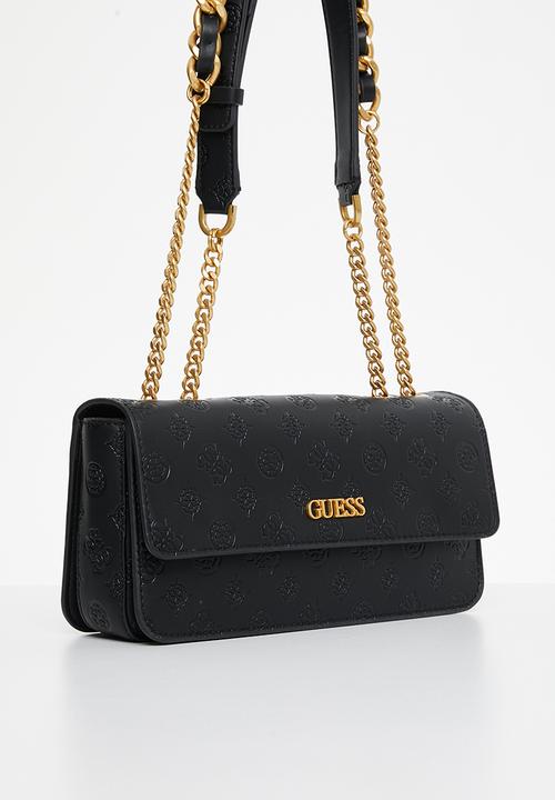 GUESS - Geva convertible xbody flap - black logo