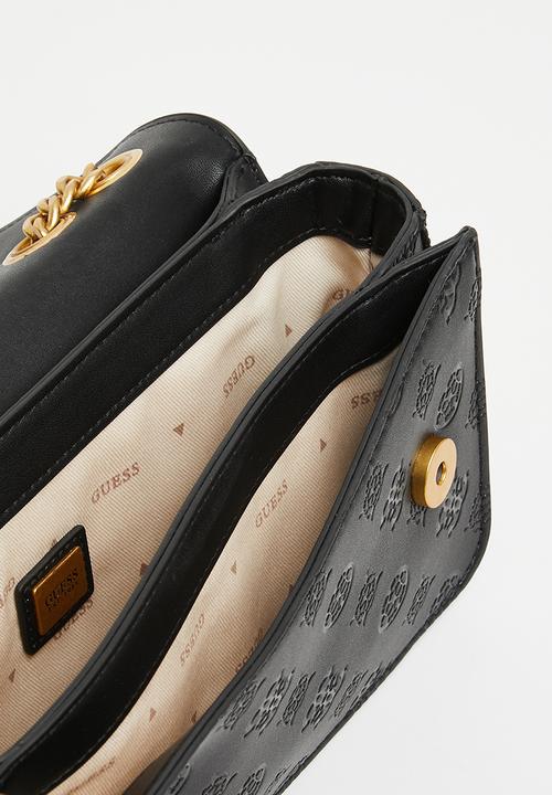 GUESS - Geva convertible xbody flap - black logo