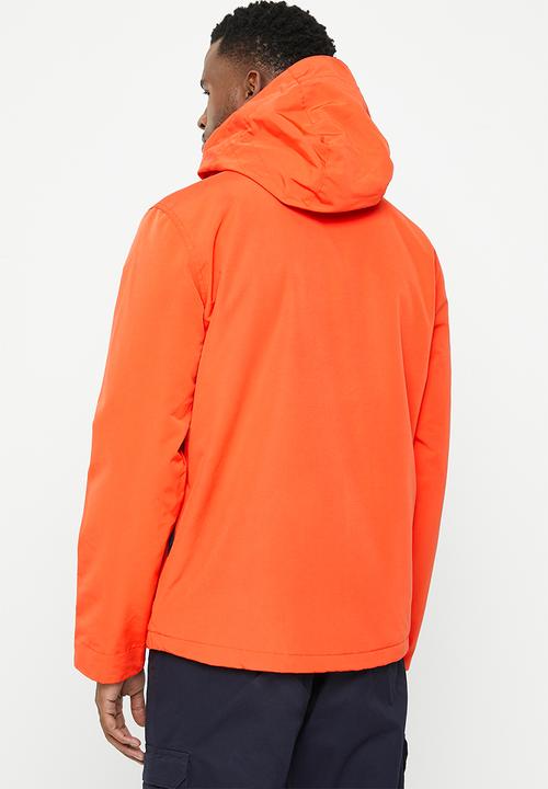 Superdry. - Ultimate windcheater - bold orange/rich navy