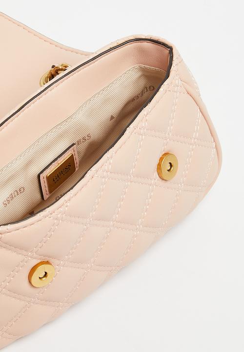 GUESS - Giully mini cnvrtble xbdy flap - apricot cream