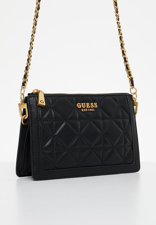 GUESS - Abey multi compartment xbody - black