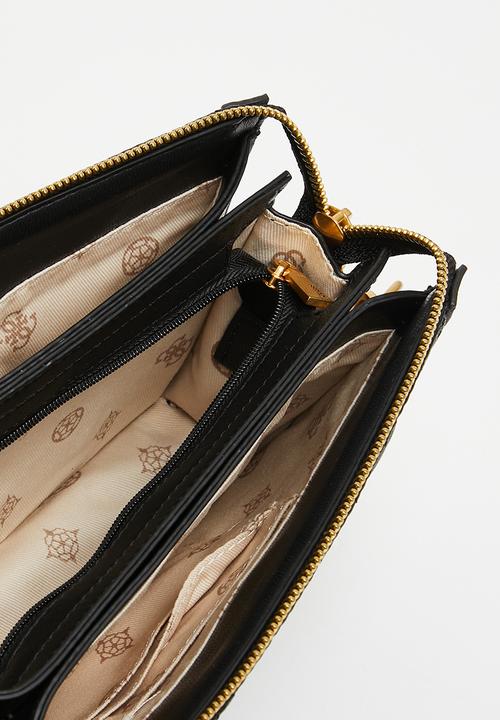 GUESS - Abey multi compartment xbody - black