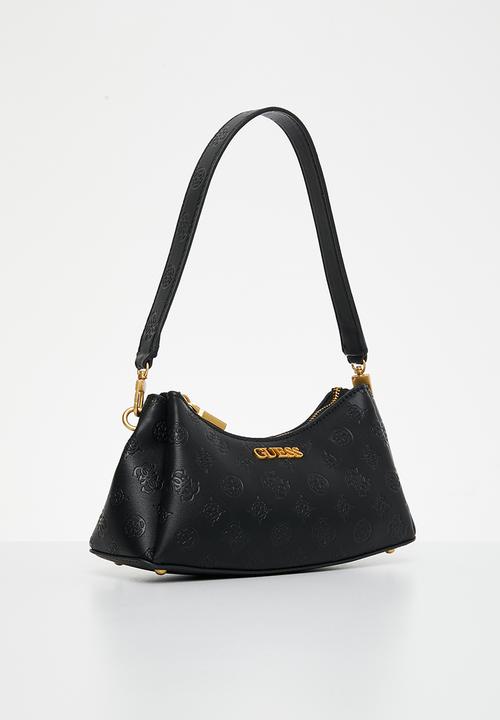 GUESS - Geva top zip shoulder - black logo