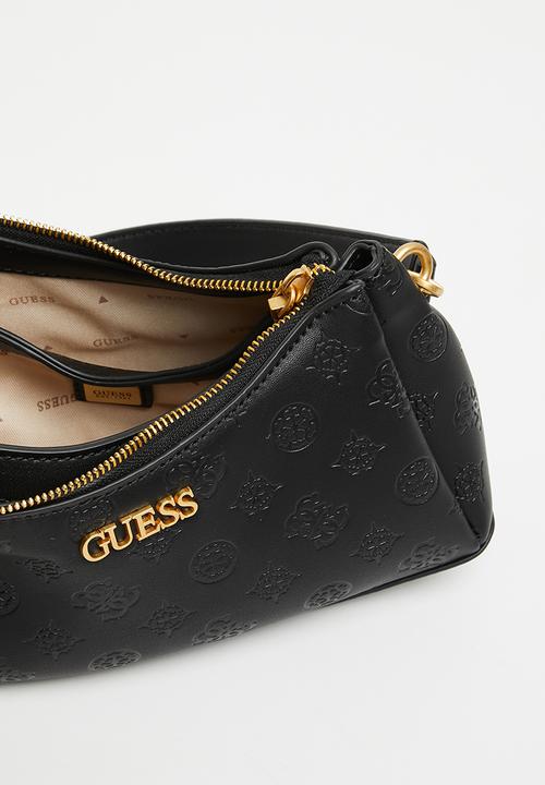 GUESS - Geva top zip shoulder - black logo