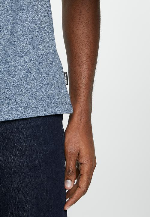 Superdry. - Vintage cooper class rngr tee - frosted navy grit
