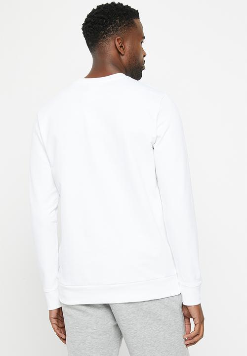 Reebok - Ri flc big logo crew - white