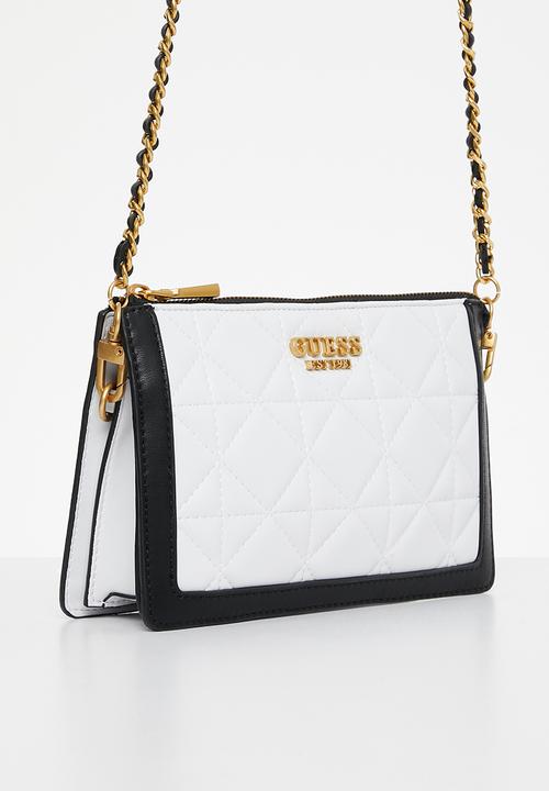 GUESS - Abey multi compartment xbody - white
