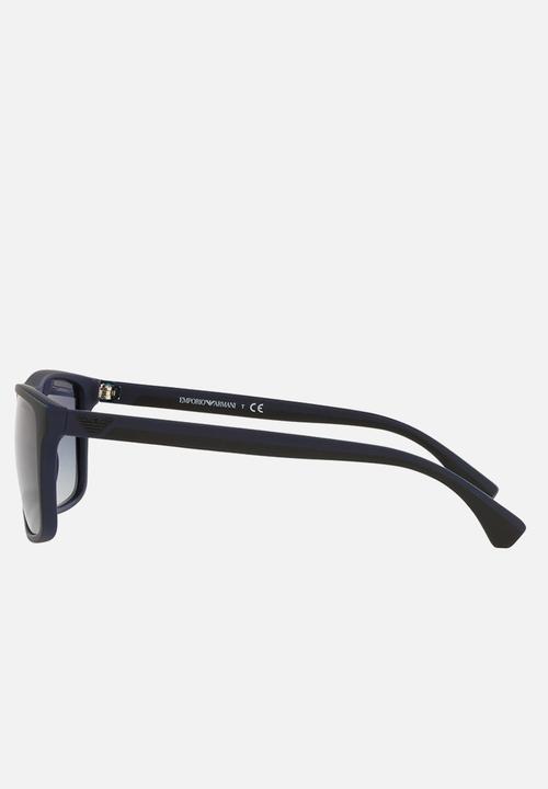 Emporio Armani - Emporio Armani - black/rubber blue