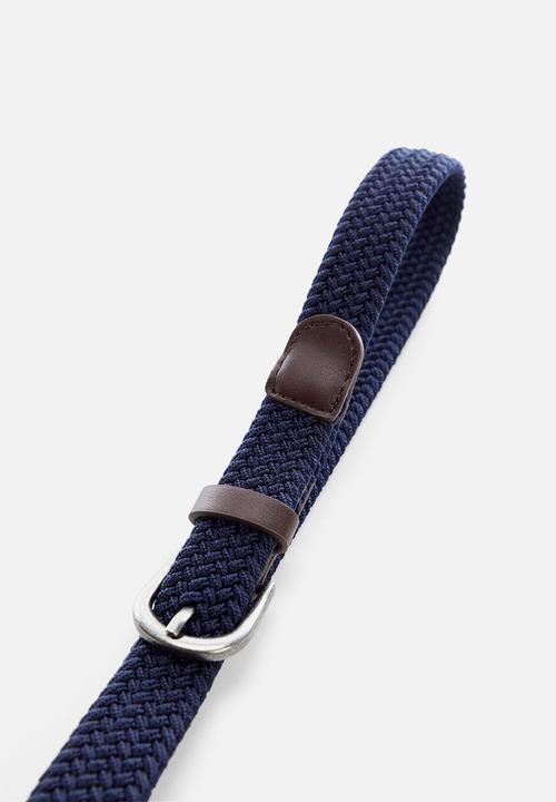 MANGO - Belt henry - navy