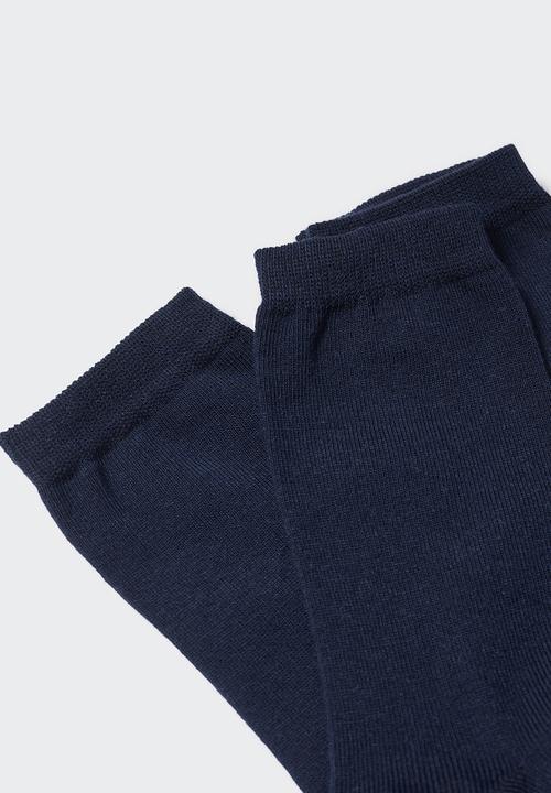 MANGO - Socks uni 2 pack - navy