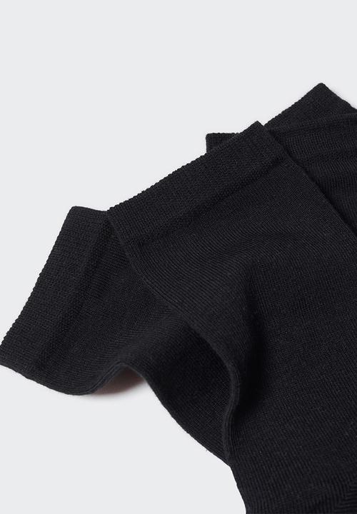 MANGO - Socks uni 2 pack - black