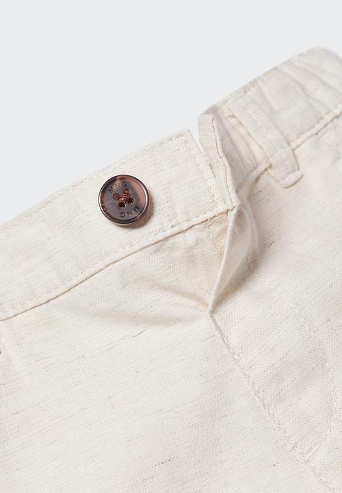 MANGO - Bermuda shorts calateab - sand